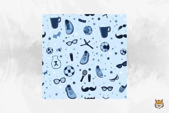 Download Father's Day Seamless Pattern - Seamless pattern Collection