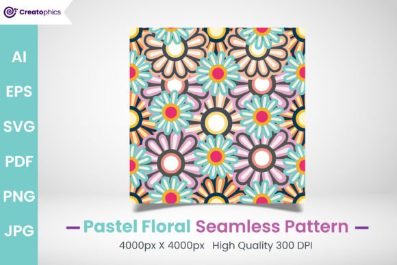 Download Pastel Seamless Floral Pattern Freebie - Premium Resources