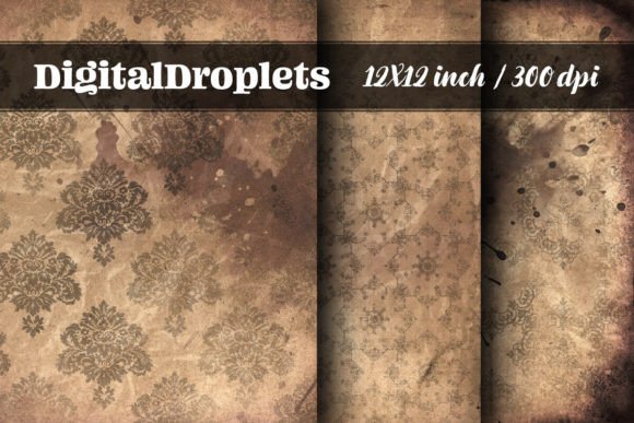 Download Spilled Damask | FREEBIE - Premium Bundle
