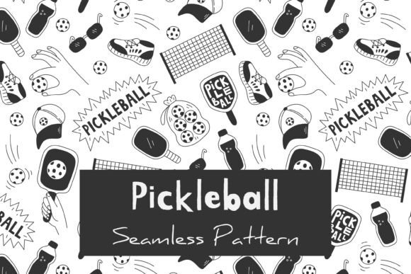 Download Pickleball Seamless Pattern - Seamless pattern Collection