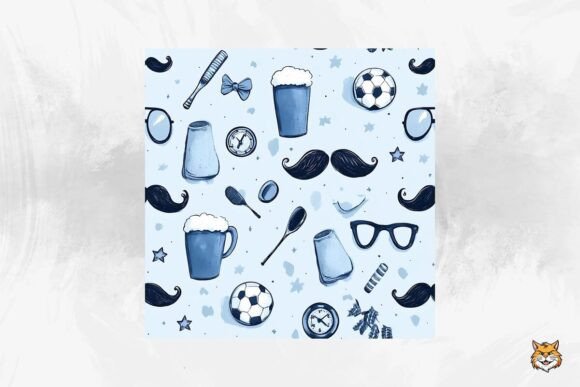 Download Father's Day Seamless Pattern - Seamless pattern Collection