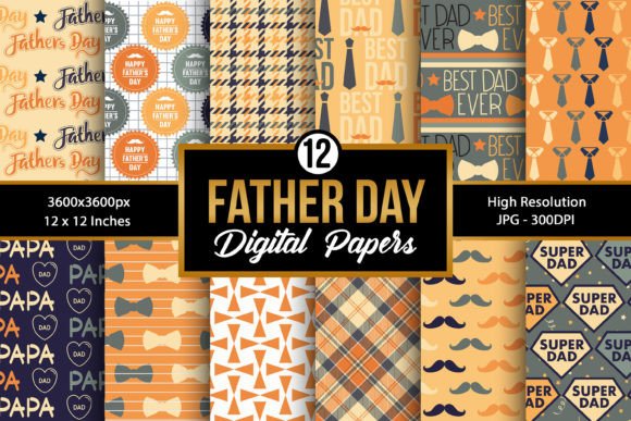 Download Father's Day Seamless Pattern Background - Seamless pattern Collection