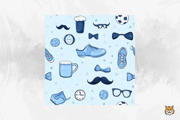 Download Father's Day Seamless Pattern - Seamless pattern Collection