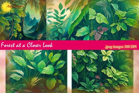 Download Fresh Green Jungle Foliage - Fresh green Collection