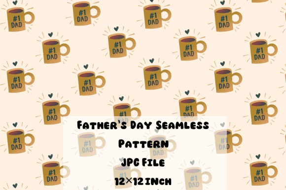 Download Father's Day Seamless Pattern - Seamless pattern Collection