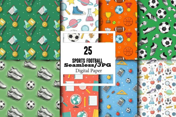 Download Sports Football Pattern - Premium Resources